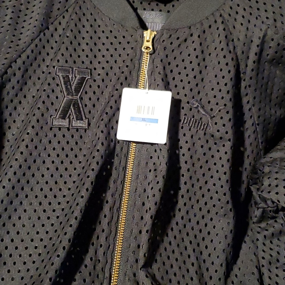 Vashtie x Puma see thru jacket